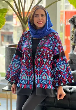مانتو سوزن دوزی