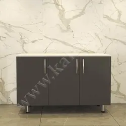 کابینت آماده تکی زمینی هایگلاس ایرانی طول 135 سانتیمتر☎️کالاکسا 26744927-021