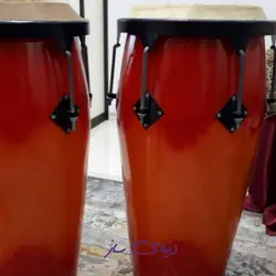 ۲ لنگه تومبا و ادوات بدون پایه و بانگو