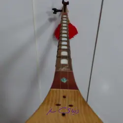 دوتار خوش صدا و شکیل مزین شده با صدف طبیعی و فیروزه