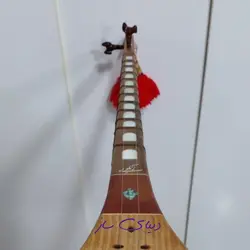 دوتار خوش صدا و شکیل مزین شده با صدف طبیعی و فیروزه