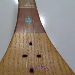 دوتار خوش صدا و شکیل مزین شده با صدف طبیعی و فیروزه