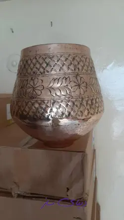 طبلا هندی مسی اورجینال قلم زنی