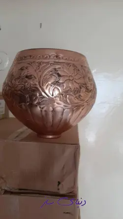 طبلا هندی مسی اورجینال قلم زنی