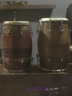 طبلا هندی مسی اورجینال قلم زنی