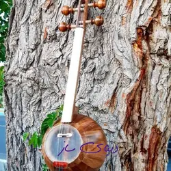 کمانچه کاسه بزرگ دسته استخوان خیام آکبند