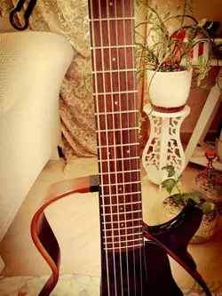 گیتار سایلنت یاماها آکوستیک مدل SLG200S،