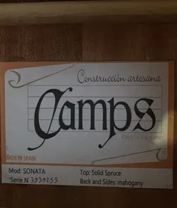 گیتار کمپس Camps اصل اسپانیا