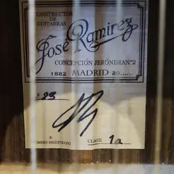 گیتار مدل 1a خوزه رامیرز