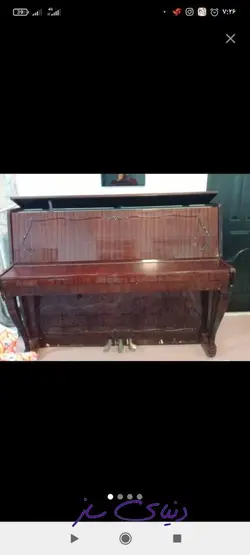 پیانو آکوستیک مدل آکورد قدیمی نیازبه تعمیر
