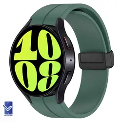 بند سیلیکونی ساعت سامسونگ گلکسی Watch 6 مدل Magnetic Buckle