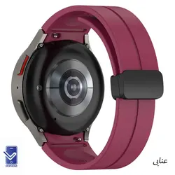 بند سیلیکونی ساعت سامسونگ گلکسی Watch 6 مدل Magnetic Buckle