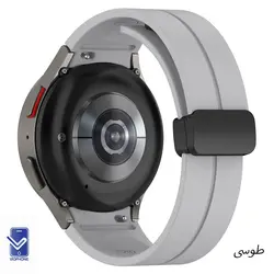 بند سیلیکونی ساعت سامسونگ گلکسی Watch 6 مدل Magnetic Buckle