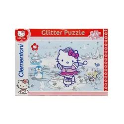 پازل کيتی طرح زمستان 104 تکه Hello Kitty