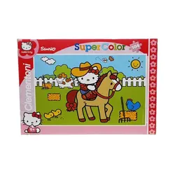 پازل کيتی طرح مزرعه 104 تکه Hello Kitty
