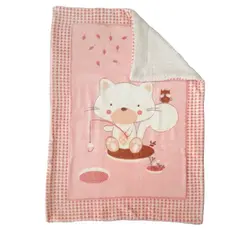 پتو زمستانی صورتی کیکابو KIKKABOO polar fisher-pink