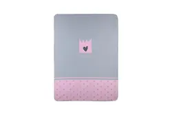 پتو نخى قلب صورتى رزبرن ROSEBORN little sweetie-girl