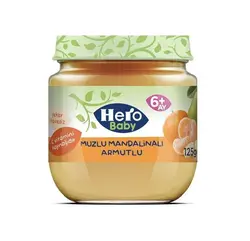 پوره ميوه نارنگی موز و گلابی هروبیبی hero baby