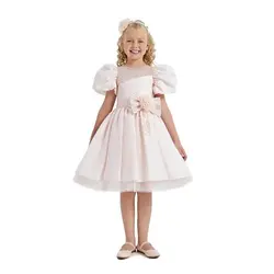 پیراهن مجلسی دخترانه یقه مرواریدی pamina