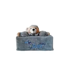 جاى دستمال کاغذی طرح خرس سبز rain baby