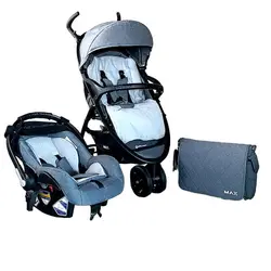 ست کالسکه طوسی مدل مکس دلیجان delijan max