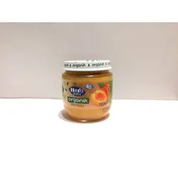 پوره ارگانيک زردآلو هروبیبی HERO BABY ORGANIC