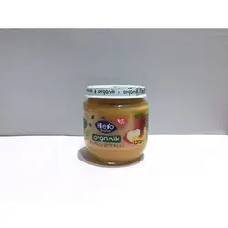 پوره ارگانيک هلو و سيب هروبیبی hero baby organic