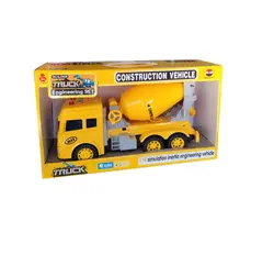 کاميون حمل سيمان چراغدار yellow cement car 9061