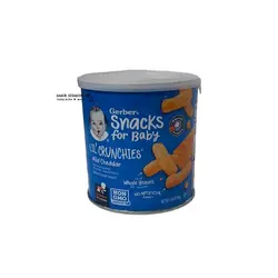 پفک گربر پنیر چدار +8 ماه Gerber