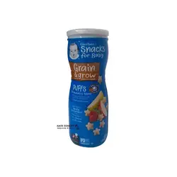 پاف توت فرنگی و سیب +8 ماه گربر Gerber