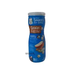 پاف طعم سیب و دارچین 8+ ماه گربر Gerber