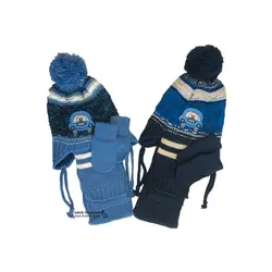 کلاه و شال سه تیکه بچگانه