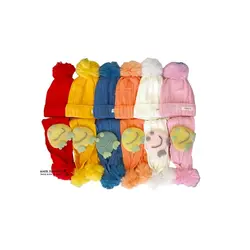 کلاه و شالگردن فانتزی بچگانه