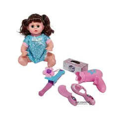 عروسک گوشتی با لوازم کد 002-3