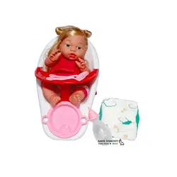 عروسک نوزاد با صندلی کد 8566