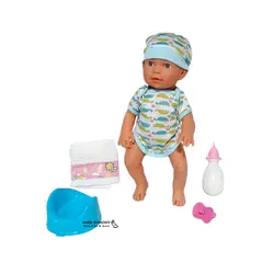 عروسک نوزاد با لوازم کد 15006