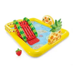 استخر بادی سرسره دار میوه ای اینتکس مدل 57158