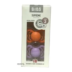 پستانک بيبس بادمی لاتکس BIBS سايز +6