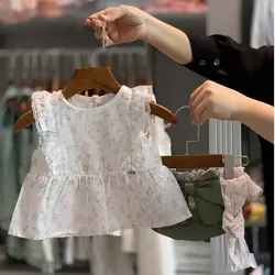 پیراهن شورت دخترانه ایندیگو