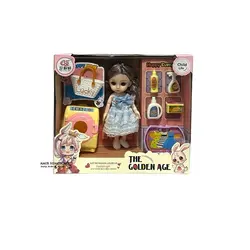 عروسک چشم تیله ای با وسایل کد 81006