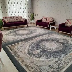 کاور فرش و روفرشی کشدار طرح مدرن کد 0885 (با فیلم)