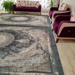 کاور فرش و روفرشی کشدار طرح مدرن کد 0885 (با فیلم)