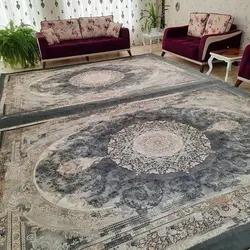 کاور فرش و روفرشی کشدار طرح مدرن کد 0885 (با فیلم)