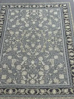 روفرشی کشدار و کاور فرش کشدار ترنج طرح کم نظیر با سایز بندی کامل کد Rtor52 جنس مخمل شانل /cover carpet code rtor526