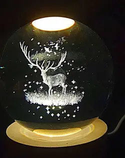 گوی کریستال سه بعدی