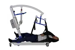 بالابر بیمار دستی هیدرولیک مخصوص منزل بدون پدال پایی به همراه یک جلیقه