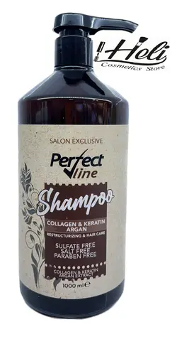 شامپو کراتینه حاوی کلاژن و روغن ارگان پرفکت لاین