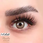 لنز رنگی فصلی بیوتی 500 ساعته، شماره 19 مدل RZA320 دور دار عسلی