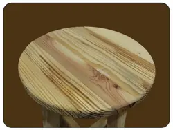 چهارپایه چوبی طرح ساده سایز 30×60 سانتی‌متری