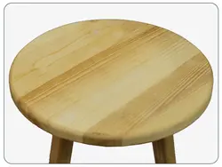 چهارپایه چوبی  مدل جاگلدونی سایز 24×30 سانتی‌متری